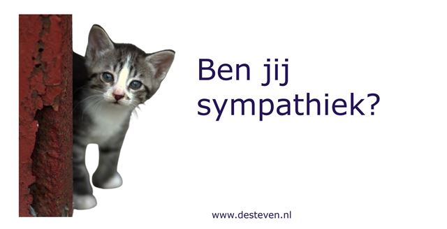 Ben jij sympathiek?