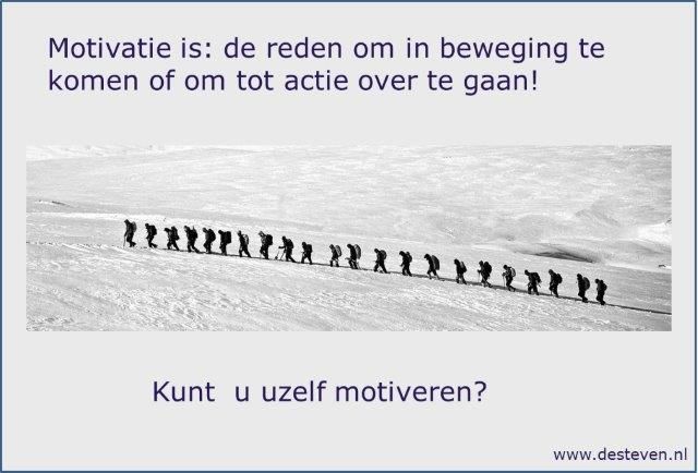 Motivatie En Zelfmotivatie: Kunt U Uzelf Motiveren? Hoe Dan?