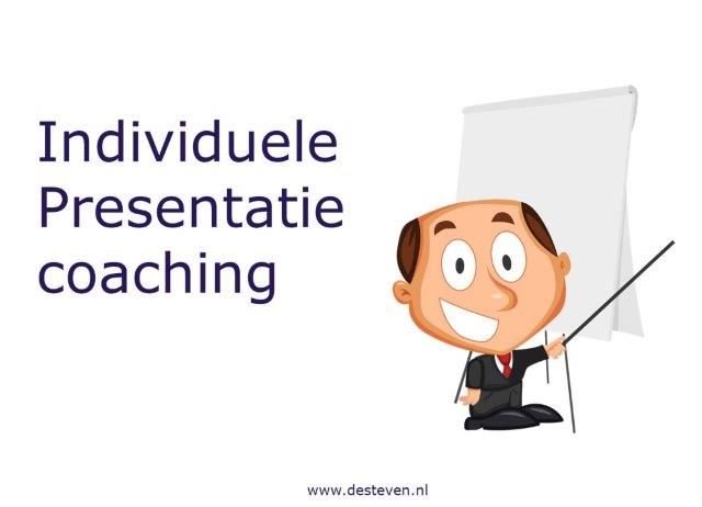 Individuele presentatie training